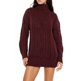 Forever 21 - Turtleneck Mini Sweater Dress - Sold by FIG