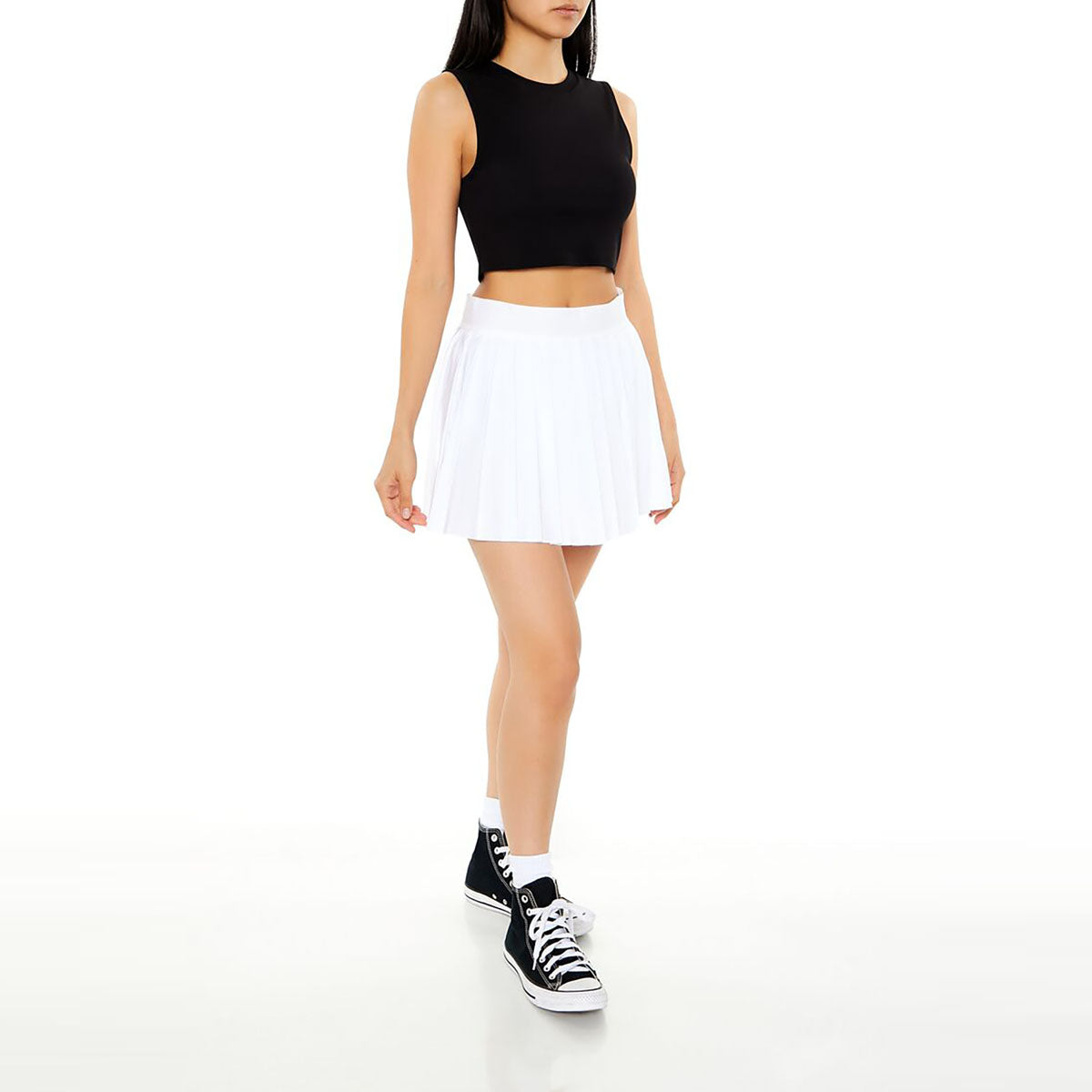Forever 21 - Pleated Mini Tennis Skort - Sold by FIG