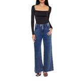 Forever 21 - Faux Denim French Terry Sweatpants - Sold by FIG