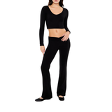 Forever 21 - Mid-Rise V-Cut Flare Pants - Sold by FIG