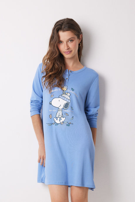 Women Secret - Super Soft Snoopy Short Nightgown for women - Sold by FIG