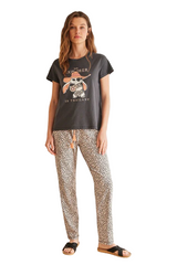 Women Secret - Printed Short Sleeves Pajamas Set for women - Sold by FIG