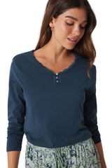 Women Secret - Long Sleeve Pajamas T-Shirt for women - Sold by FIG