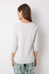Women Secret - Long Sleeve Pajamas T-Shirt  for women - Sold by FIG