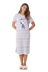 Women Secret - Snoopy Supersoft Midi Nightgown for women - Sold by FIG