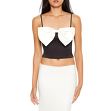 Forever 21 - Contrast Bow Cropped Cami - Sold by FIG