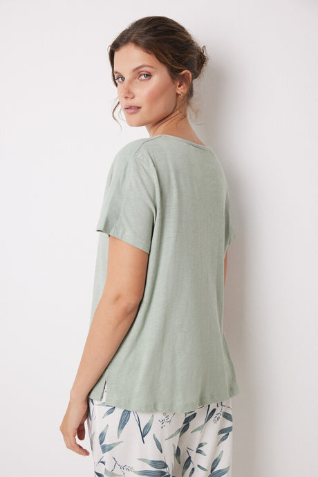 Women Secret - Short Sleeve Pajamas T-Shirt for women - Sold by FIG