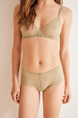 Women Secret - Embroidered Wide Brazilian Panty  for women - Sold by FIG
