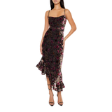 Forever 21 - Asymmetrical Floral Midi Dress - Sold by FIG
