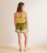 Women Secret - Leaf Printed Shorts for women - Sold by FIG