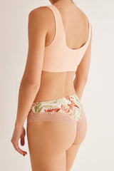 Women Secret - Floral Wide Brazilian Panties  for women - Sold by FIG
