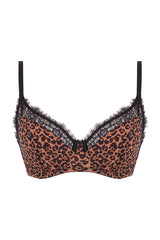 Women Secret - Pretty Classic Leopard Bra for women - Sold by FIG