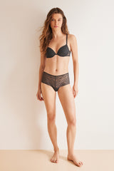 Women Secret - Embroidered Wide Brazilian Panty  for women - Sold by FIG