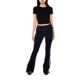 Forever 21 - Two-Tone Flare Leggings - Sold by FIG