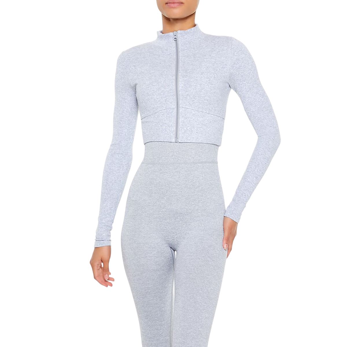 Forever 21 - Active Seamless Zip-Up Jacket - Sold by FIG