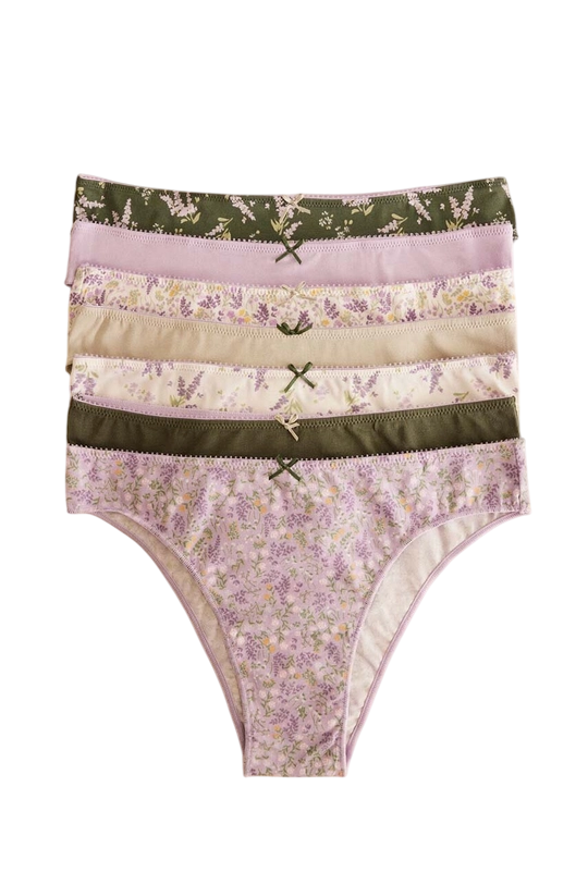Women Secret - 7-Pack Printed Briefs  for women - Sold by FIG