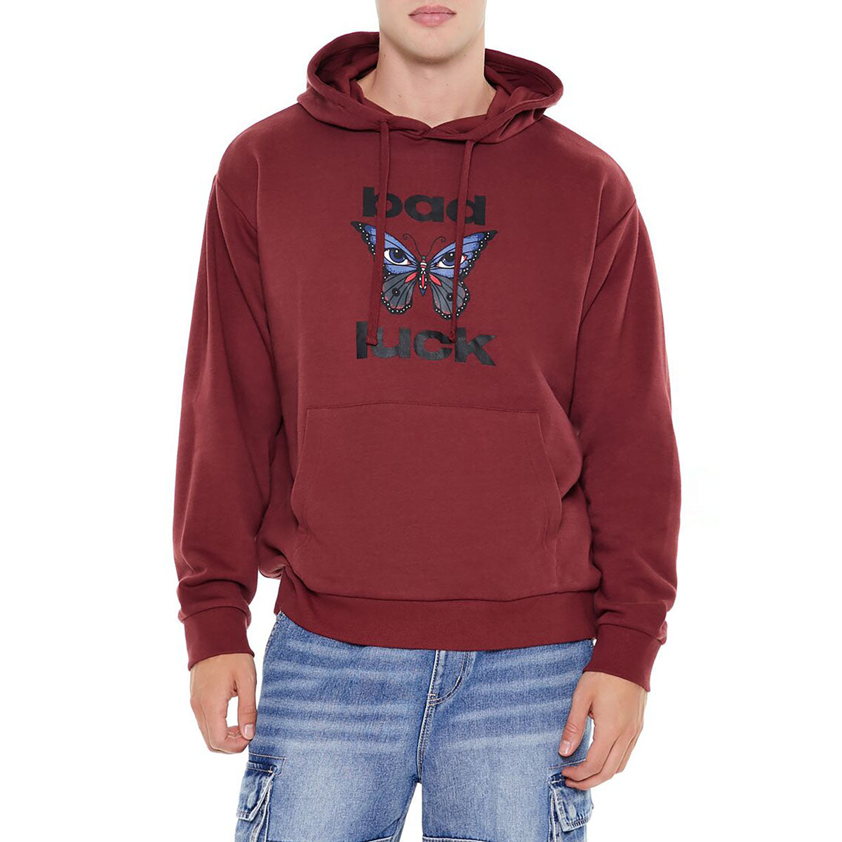 Forever 21 - Bad Luck Butterfly Hoodie - Sold by FIG