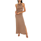 Forever 21 - Halter Bodycon Maxi Dress - Sold by FIG