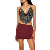 Forever 21 - Leopard Print Halter Top - Sold by FIG