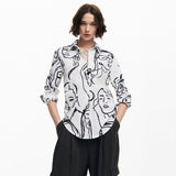 Desigual - Shirt with face print - Sold by FIG