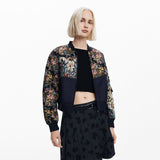 Desigual - Printed bomber jacket - Sold by FIG