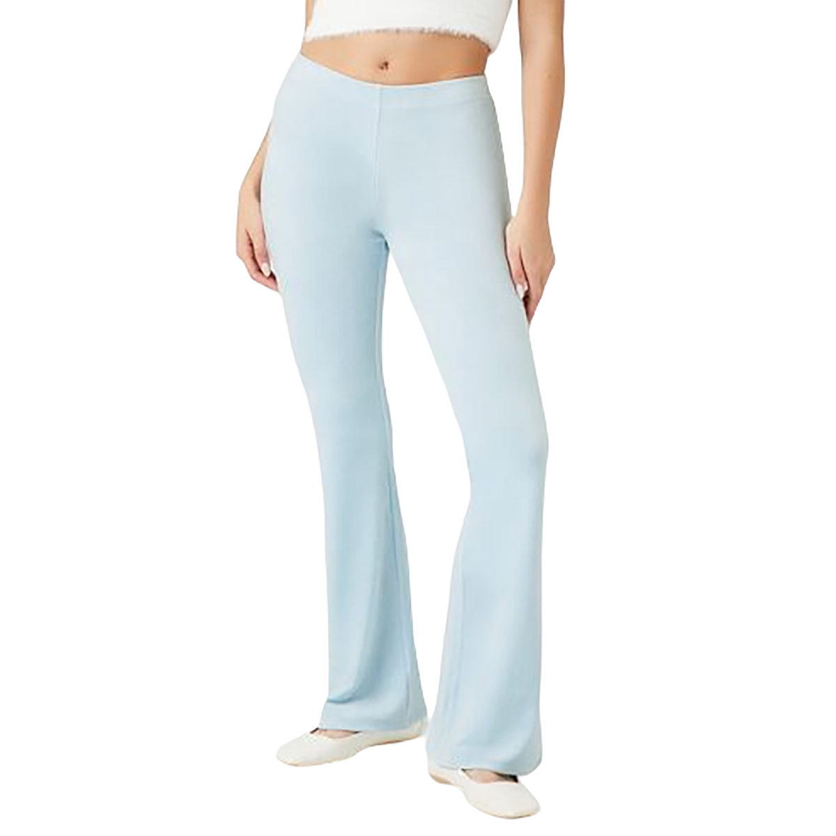 Forever 21 - Velour Flare Pants - Sold by FIG