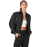 Forever 21 - Active Chevron Quilted Bomber Jacket - Sold by FIG