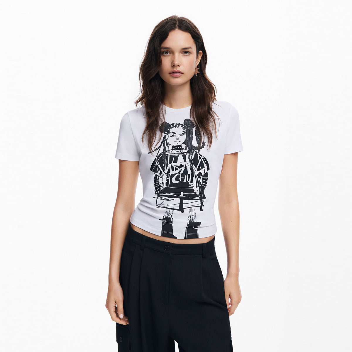 Desigual - M. Christian Lacroix illustration T-shirt - Sold by FIG