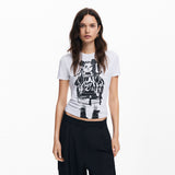 Desigual - M. Christian Lacroix illustration T-shirt - Sold by FIG