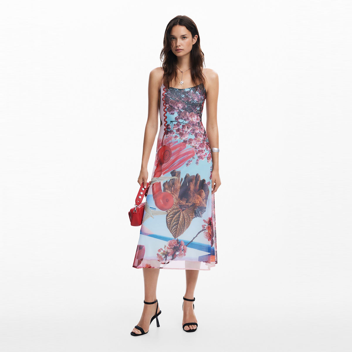Desigual - Printed midi dress M. Christian Lacroix - Sold by FIG