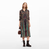 Desigual - Midi shirt dress - Sold by FIG