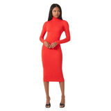 Forever 21 - Mock Neck Midi Sweater Dress - Sold by FIG