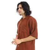 ريد سيركل - طقم قميص وشورت عصري بأزرار للإغلاق - للرجال