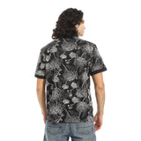 Red Circle - Self Pattern Regular Fit Polo Shirt  for - Men