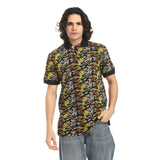 Red Circle - Self Pattern Regular Fit Polo Shirt  for - Men