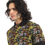 Red Circle - Self Pattern Regular Fit Polo Shirt  for - Men