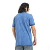 Red Circle - Self Pattern Regular Fit Polo Shirt  for - Men
