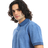 Red Circle - Self Pattern Regular Fit Polo Shirt  for - Men