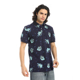 Red Circle - Self Pattern Regular Fit Polo Shirt  for - Men