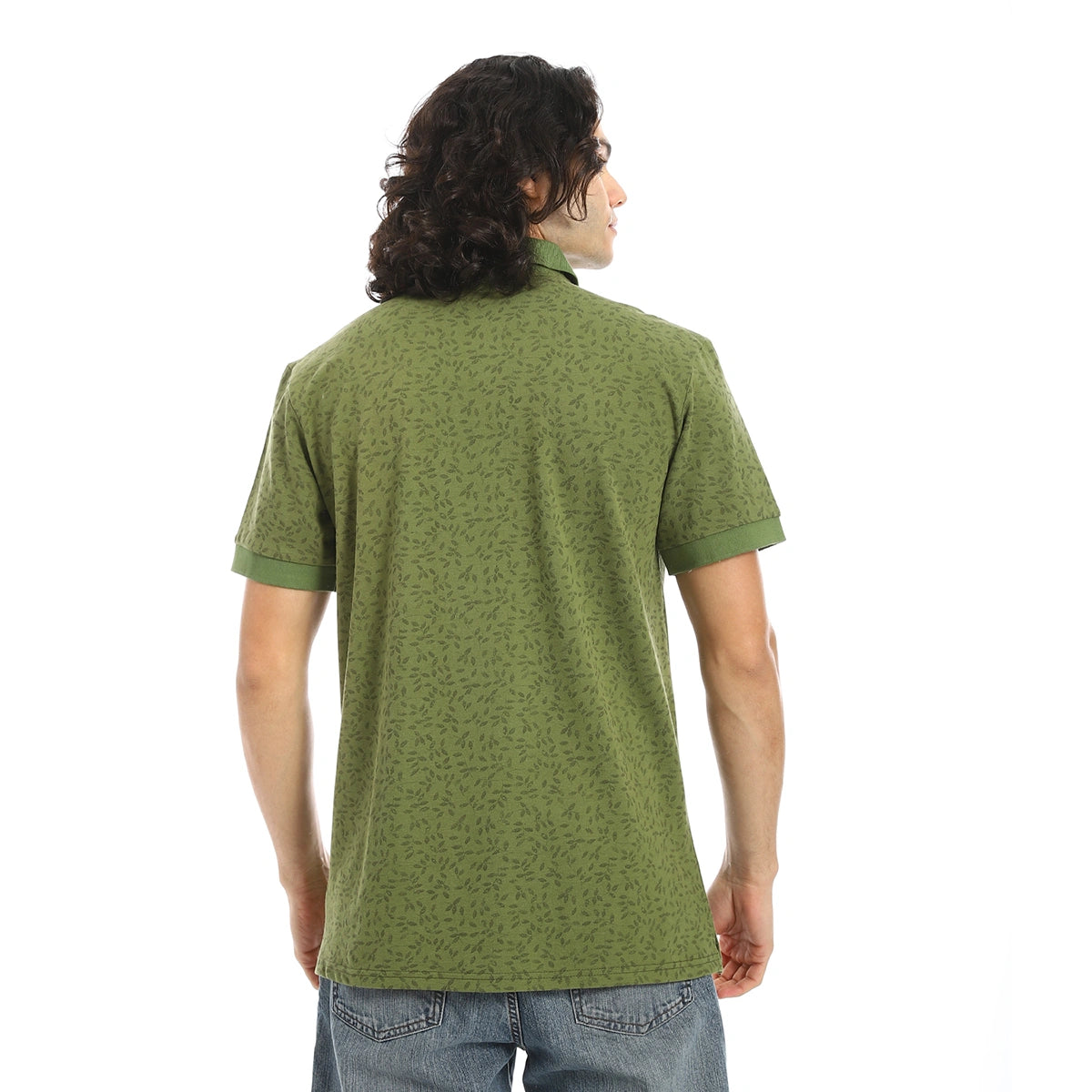 Red Circle - Self Pattern Regular Fit Polo Shirt  for - Men