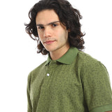 Red Circle - Self Pattern Regular Fit Polo Shirt  for - Men