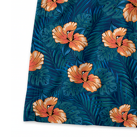 champs land - Floral swimming shorts