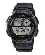 CASIO - Watch for Men AE-1000W-1AVDF Digital Resin Band Black