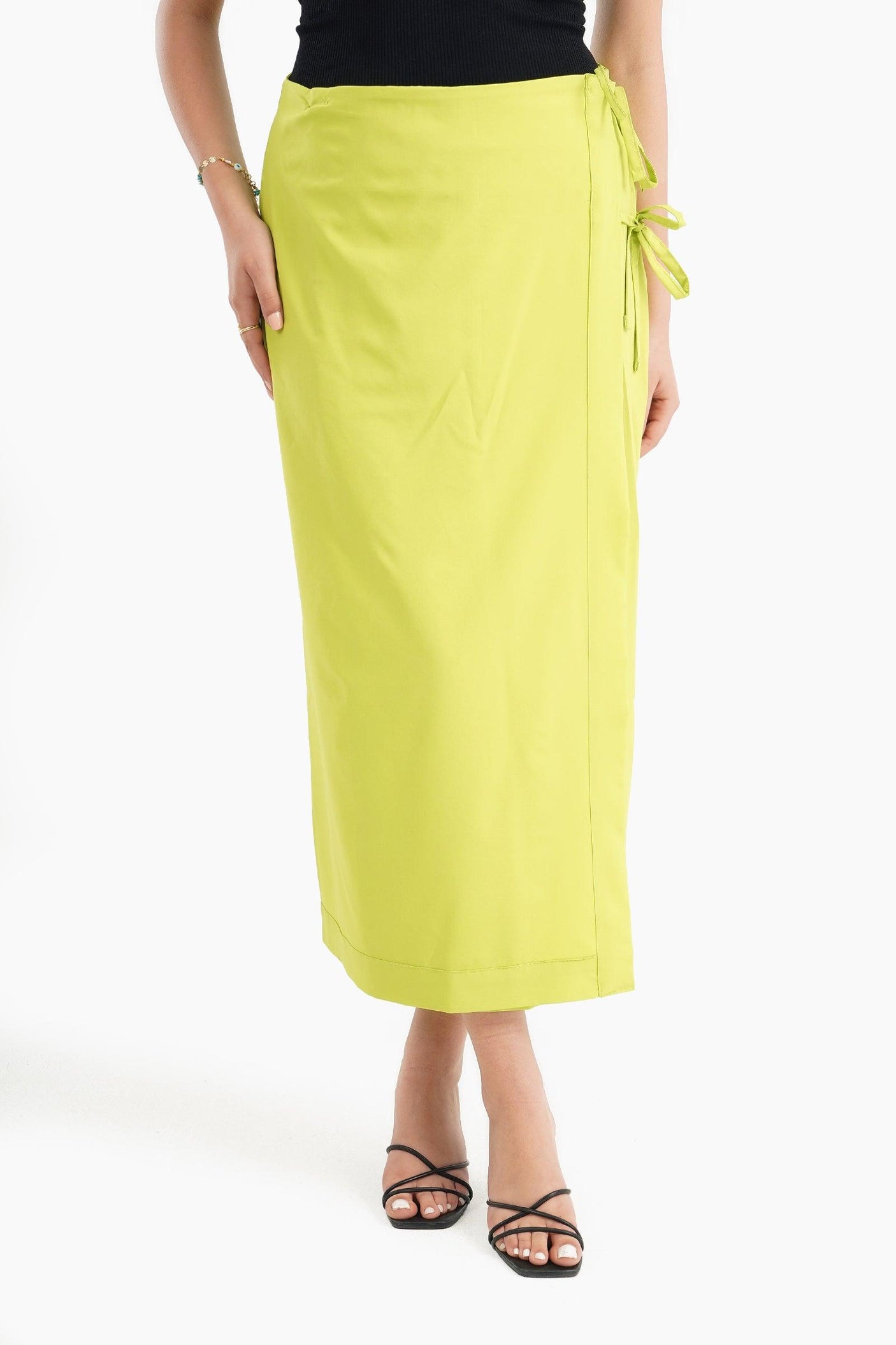 Carina -  Ankle Length Wrap Skirt