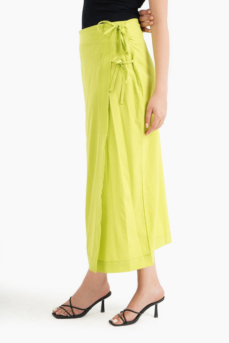 Carina -  Ankle Length Wrap Skirt