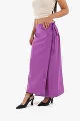 Carina -  Ankle Length Wrap Skirt