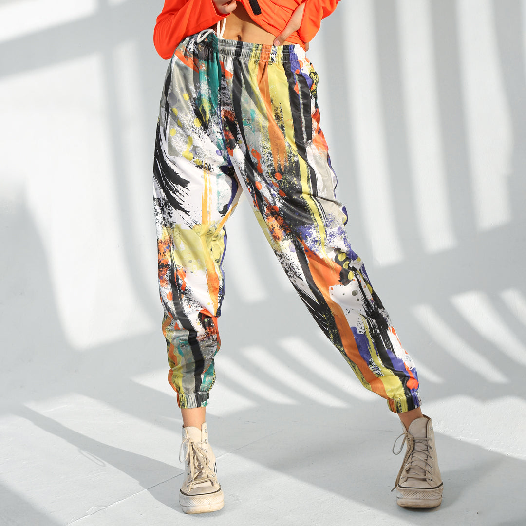 Champs Land - Microfiber Abstract Pop Joggers