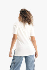 Carina -  Asymmetrical Lounge T-Shirt