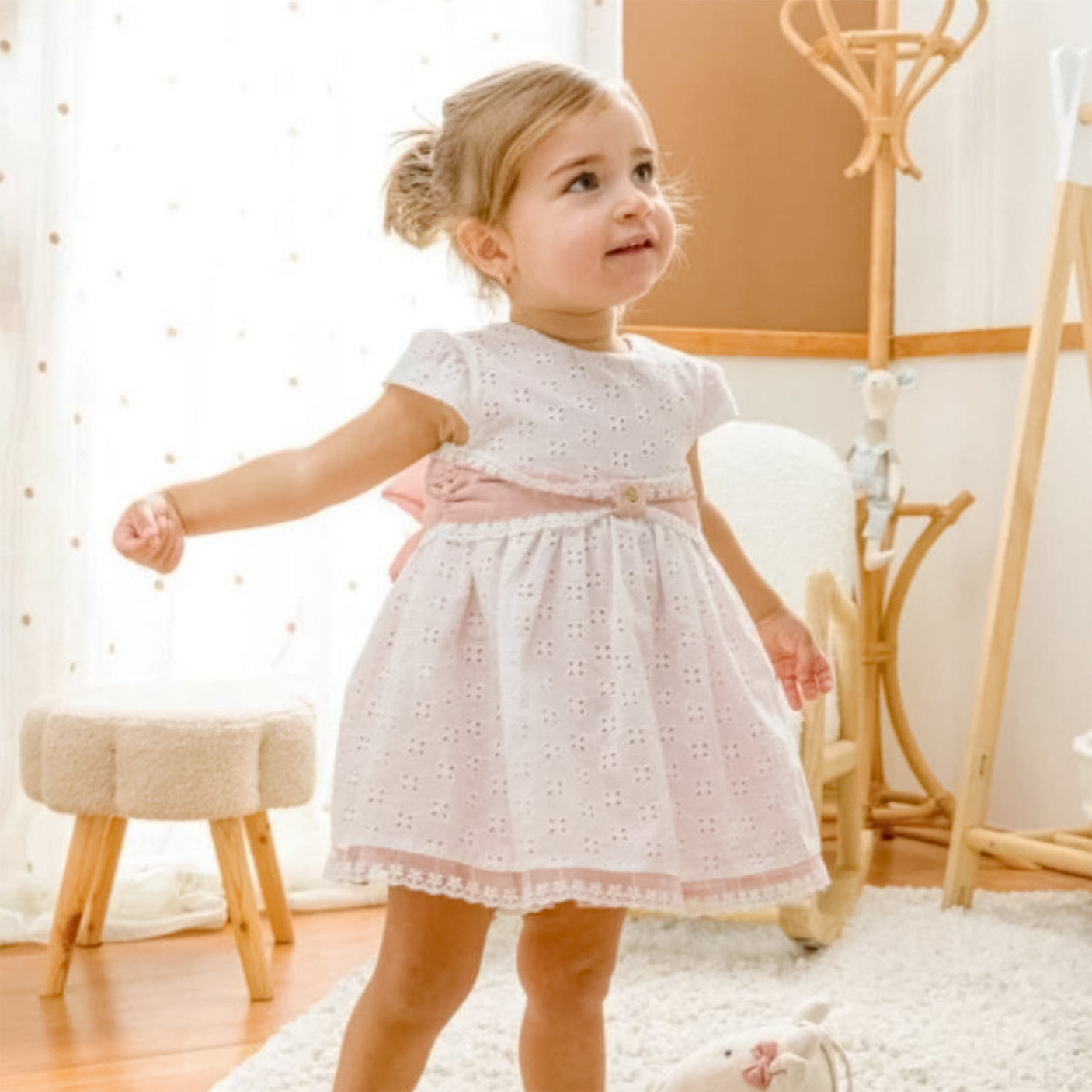 Teddybear - Elegant Spanish Baby Dress
