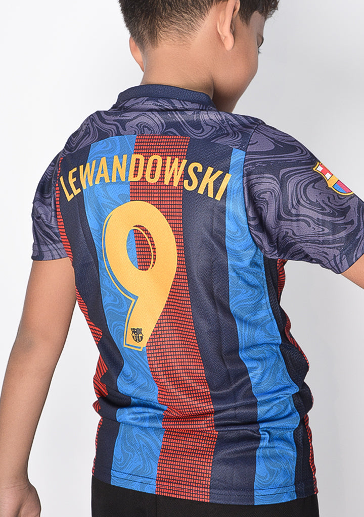 champs land - Kids FC Barcelona Soccer T-shirt
